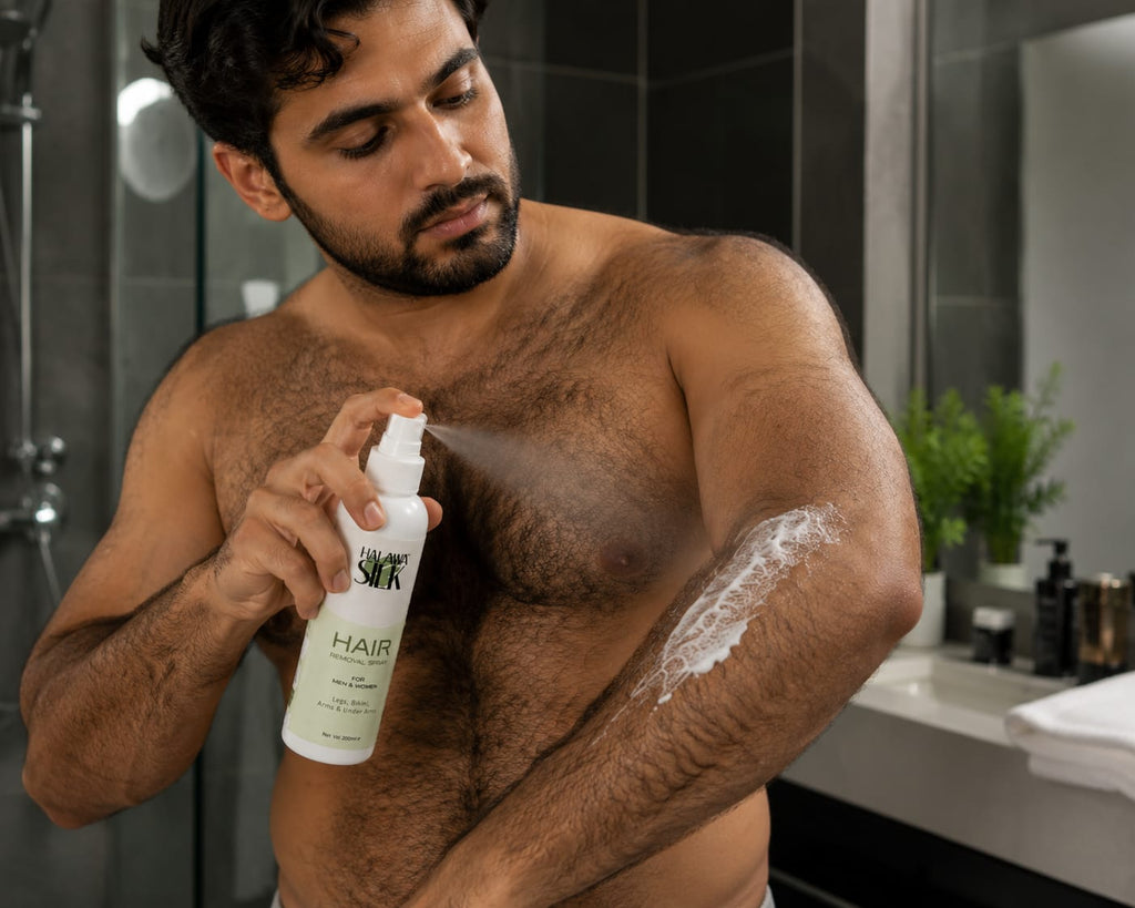 Can Men Use Hair Removal Spray?