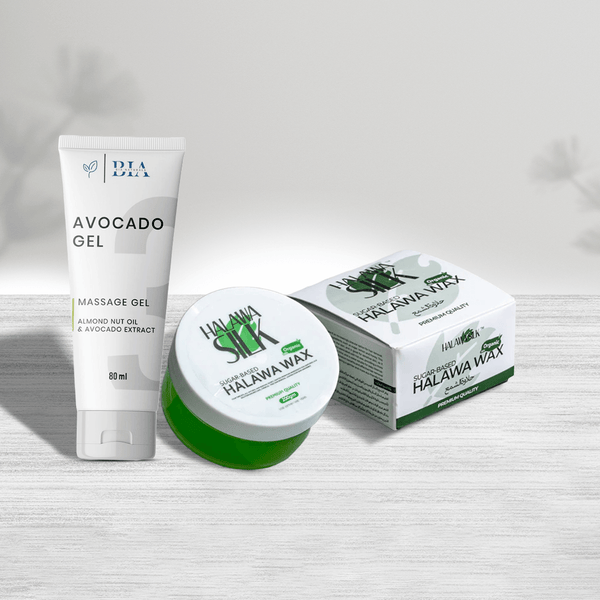 Halawa Wax & Avocado Massage Gel
